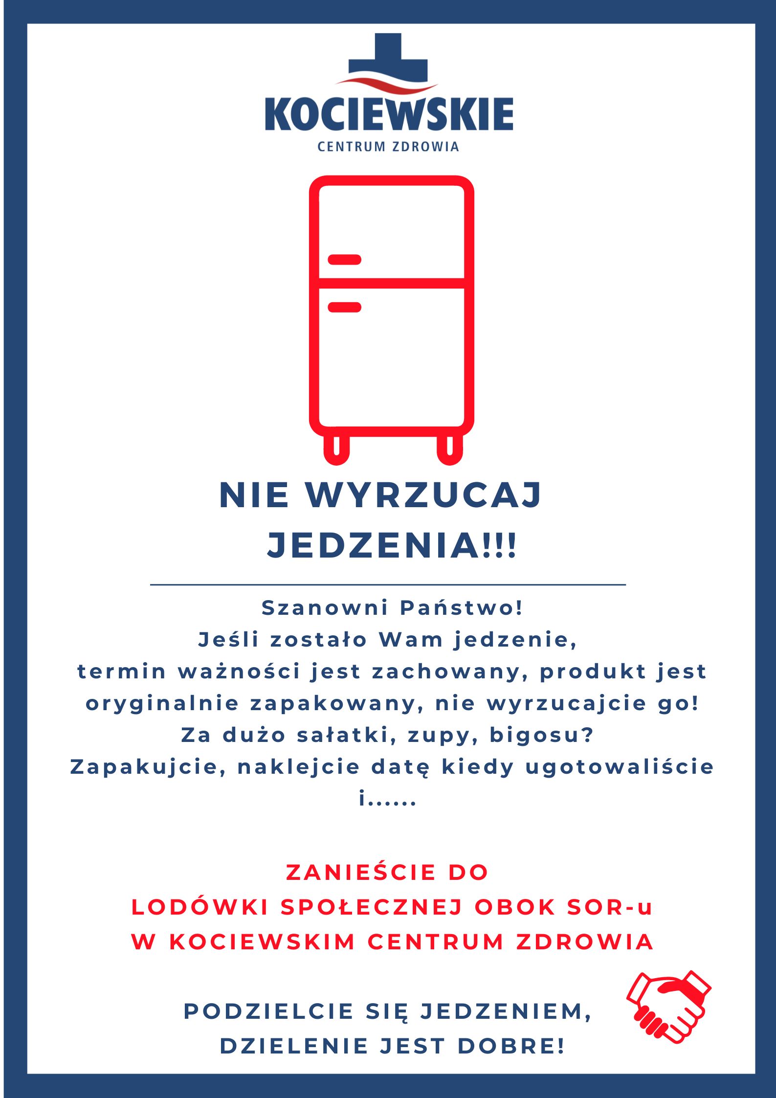 lodówka społeczna plakat