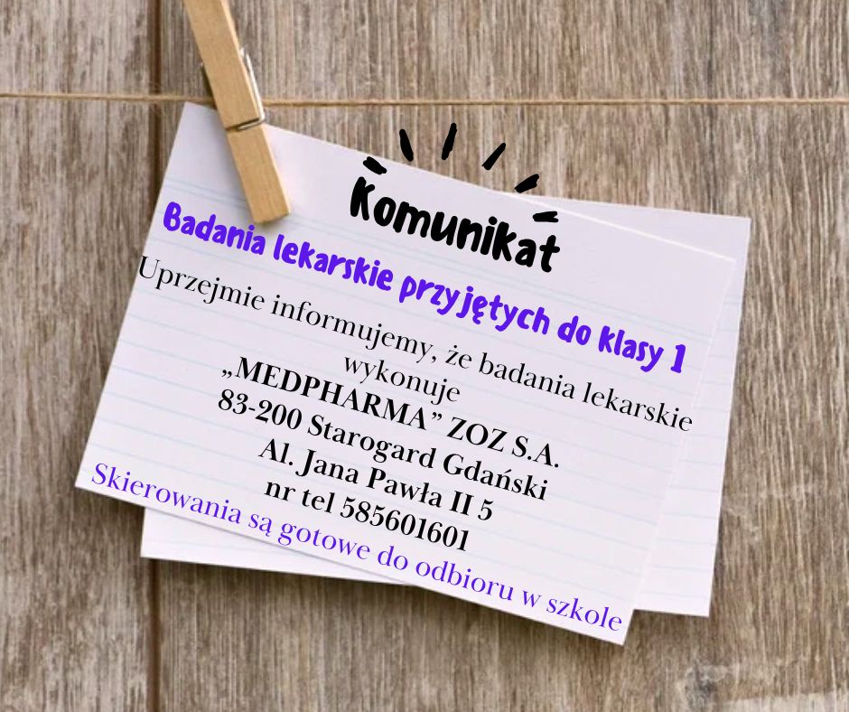 badania lekarskie 2025 2026