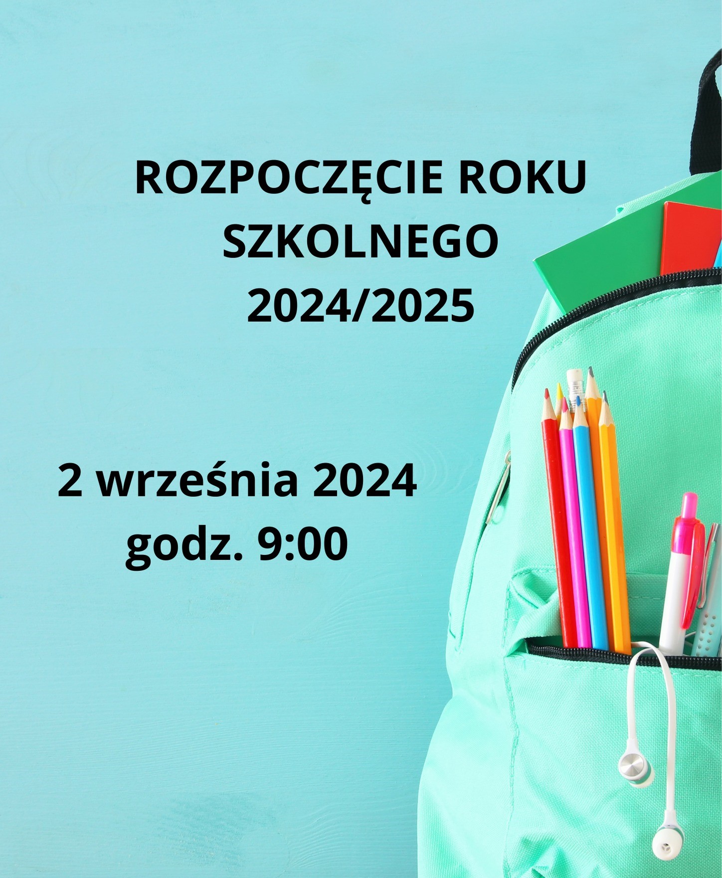 rozpoczecie roku szkolnego 24 25 info