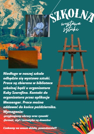 szkolna wystawa sztuki