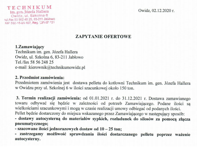 zapytanie